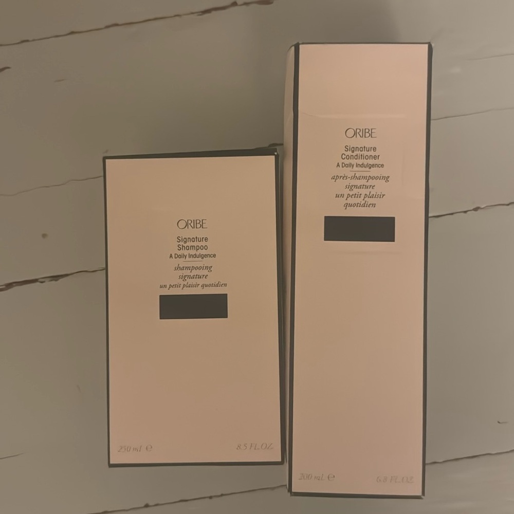 Oribe shampoo conditioner duo. I missed the return window.